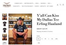 El mapache de Haaland: cómo una tienda de Dallas se volvió sensación mundial tras la visita del astro y disparó su negocio internacional