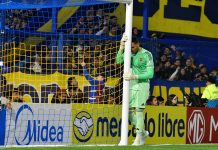 El significado del peculiar gesto de Álvaro Montero antes de su debut en Boca Juniors