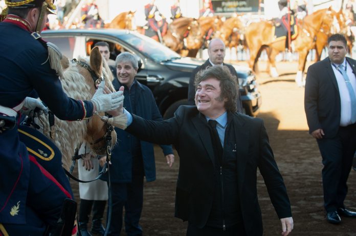 Javier Milei acusó a Brasil de financiar la campaña antiargentina