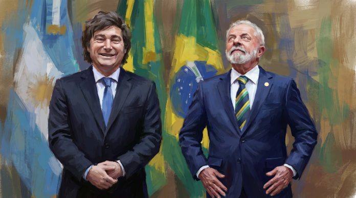 Javier Milei viaja a Brasil para respaldar la campaña de Flávio Bolsonaro y Lula da Silva espera que no cruce una “línea roja”