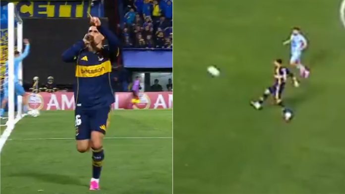 Pase de lujo de Paredes y definición de Merentiel: así abrió el marcador Boca Juniors frente a O’Higgins por la Sudamericana