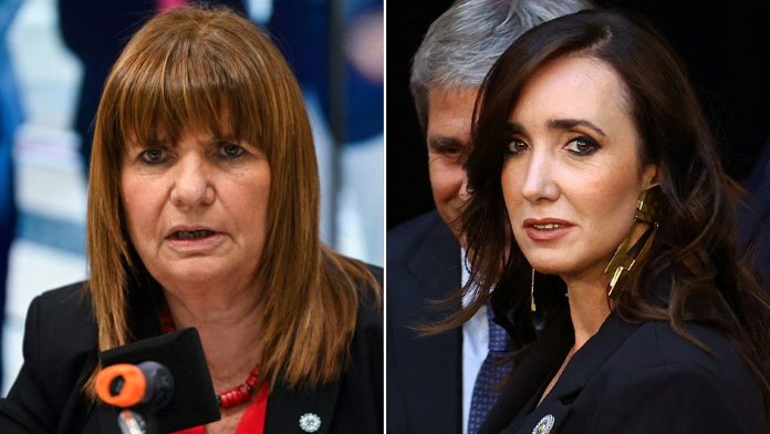Victoria Villarruel y Patricia Bullrich tuvieron una dura discusión por la sesión en el Senado: los chats con fuertes acusaciones