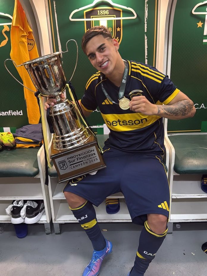 Debutó con Úbeda y lo tasaron en 10 millones de dólares: la promesa de Boca Juniors que se va a Uruguay
