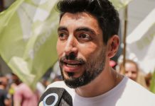 Demoraron a Facundo Moyano en medio de un confuso episodio tras una discusión con una joven en Belgrano