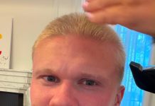 El impactante cambio de look de Erling Haaland: las reacciones de Zlatan Ibrahimovic, Pep Guardiola y Noel Gallagher