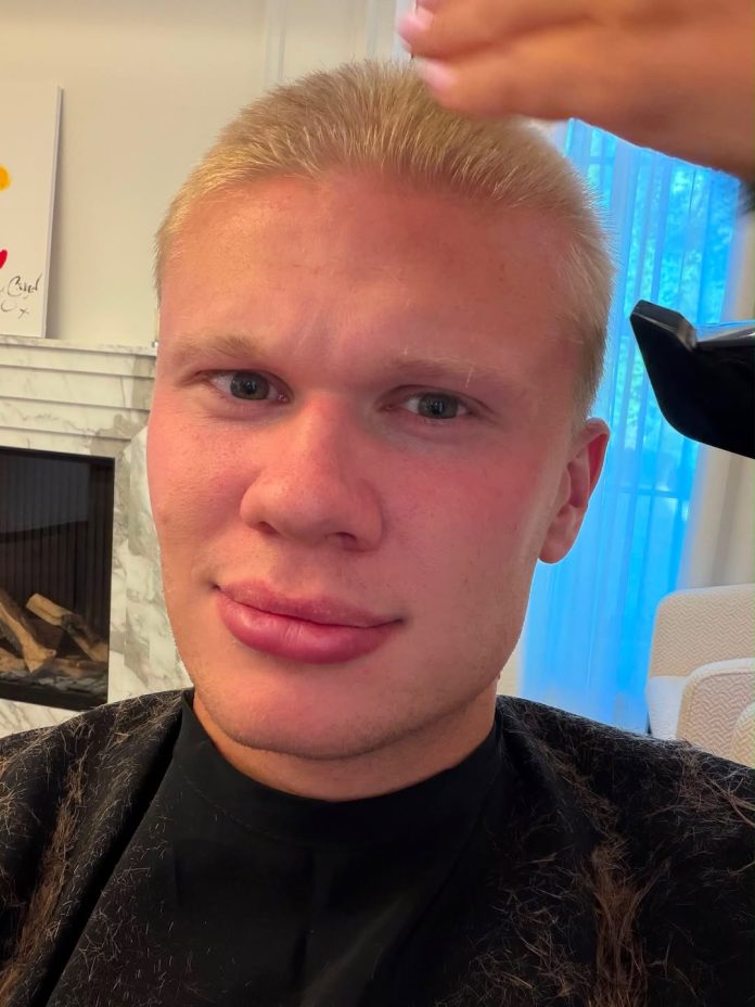 El impactante cambio de look de Erling Haaland: las reacciones de Zlatan Ibrahimovic, Pep Guardiola y Noel Gallagher