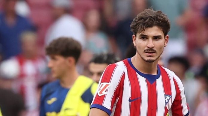 El presidente del Barcelona presionó al Atlético Madrid por el fichaje de Julián Álvarez: “Nos gustaría que nuestra oferta fuera aceptada”