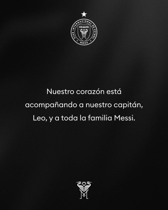 El sentido minuto de silencio por Jorge Messi en el partido Inter Miami-Monterrey: los mensajes de apoyo a Lionel