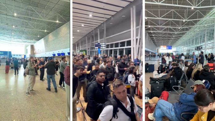 “Es una pesadilla sin fin”: el drama de los pasajeros varados en Brasil tras el aterrizaje de emergencia de un vuelo que iba a Madrid