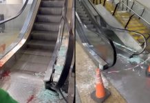 Falló una escalera mecánica en una estación del Belgrano Sur y once personas resultaron heridas