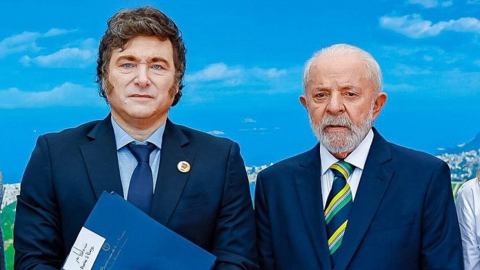 Javier Milei volvió a apuntar contra Lula: “Es ladrón, es corrupto, y lo liberaron por una falla en el procedimiento”