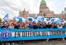 La CGT reduce su presencia en la marcha contra la Ley de Tierras y priorizará una fuerte movilización por San Cayetano