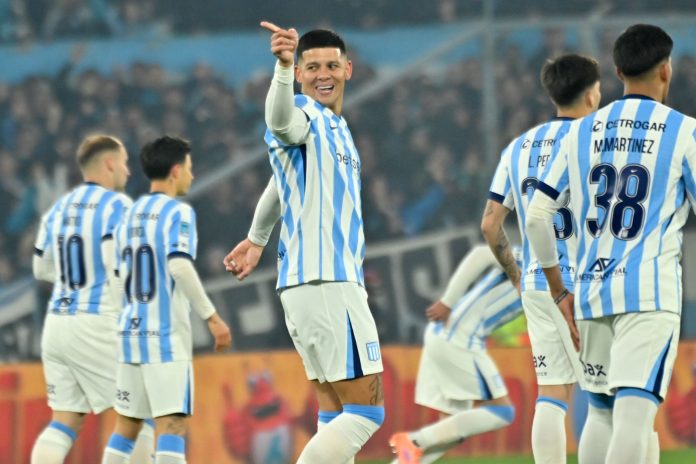 La lupa sobre el penal con el que Marcos Rojo abrió el marcador para Racing ante Boca: el efusivo festejo del defensor