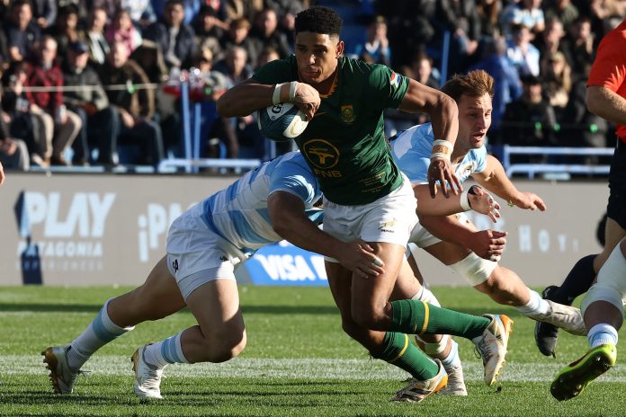 Los Pumas perdieron 17-10 ante el bicampeón del mundo Sudáfrica en la cancha de Vélez