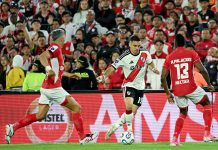 River Plate se jugará el pase a los cuartos de final de la Copa Sudamericana ante Independiente Santa Fe: hora, TV y formaciones