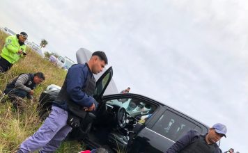 Video: persecución policial de película y disparos en plena Ruta 11 por dos camionetas robadas en Chaco