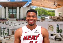 8 dormitorios, 10 baños y piscina con jacuzzi: así es la mansión de USD 13.5 millones que compró la estrella de la NBA Giannis Antetokounmpo