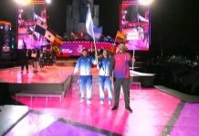 Así fue el ingreso de la delegación argentina en la espectacular ceremonia de apertura de los Juegos Suramericanos Santa Fe 2026