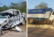 Brutal choque en Misiones: un adolescente manejaba una camioneta y provocó un accidente fatal que dejó dos muertos