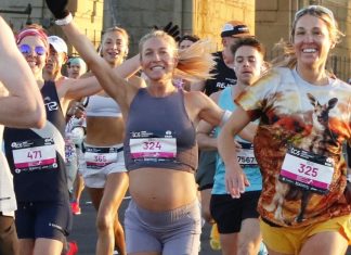 Embarazada de ocho meses, corrió el Maratón de Sídney y lo terminó en menos de 3 horas