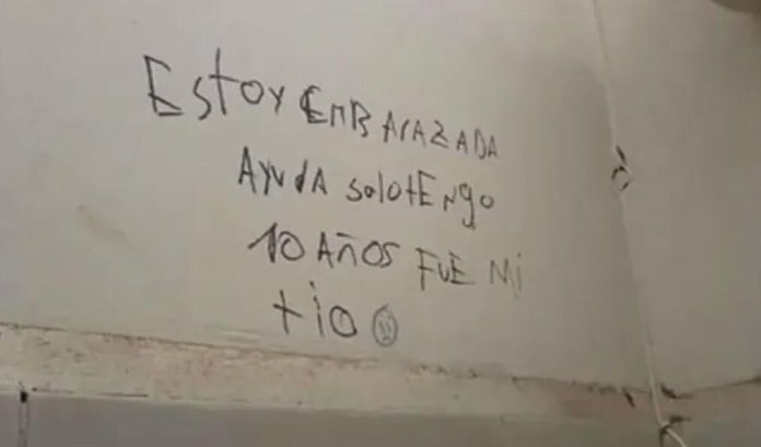 “Estoy embarazada, solo tengo 10 años, fue mi tío”: investigan un mensaje que apareció en el baño de una escuela de San Juan