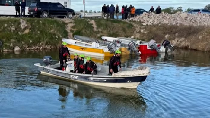 Hallaron el cuerpo del último pescador desaparecido tras el vuelco de una lancha en Laguna del Monte