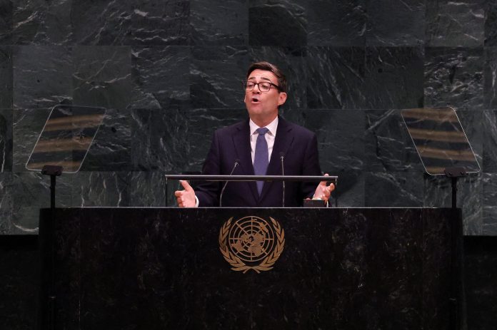 La advertencia del primer ministro británico en la ONU por Malvinas: «Nos mantendremos firmes frente a cualquier amenaza»
