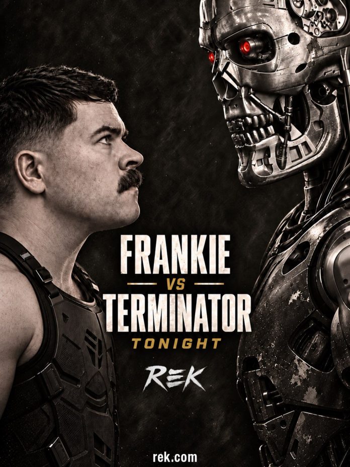La impactante pelea de MMA entre un humano y un robot caracterizado como “Terminator”: “Un poco aterrador”