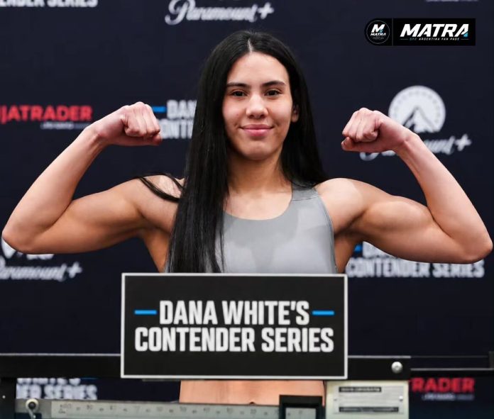 La sumisión en el primer round que sufrió la argentina Camila Reynoso en la pelea por un contrato en UFC