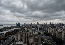 Llueve en el AMBA y se espera un descenso de la temperatura para los próximos días