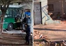 «Pensé que era una bomba»: un colectivo chocó contra una casa y el chofer murió