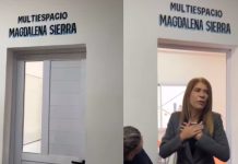Una intendenta inauguró una sala en una escuela que lleva su nombre: cuestionan el homenaje y piden un sumario