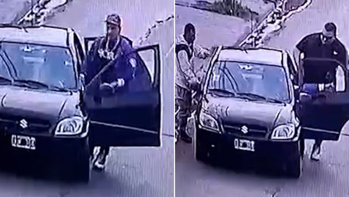 Video: un prestamista y sus “brazos armados” fueron a balear la casa de un hombre para cobrarle una deuda y terminaron detenidos