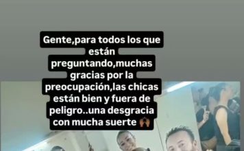 Video: una pantalla LED cayó sobre un grupo de bailarinas en un festival de danza y dejó varias heridas