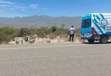 Accidente fatal en Catamarca: un jubilado y su pareja alemana murieron al volcar su auto en la Ruta 40