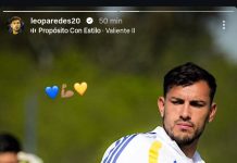 Boca Juniors publicó un video de Leandro Paredes que ilusionó a los hinchas de cara a la revancha con Vasco da Gama