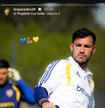 Boca Juniors publicó un video de Leandro Paredes que ilusionó a los hinchas de cara a la revancha con Vasco da Gama