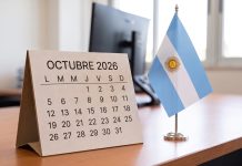 Calendario 2026: cuándo hay feriado y fin de semana largo en octubre