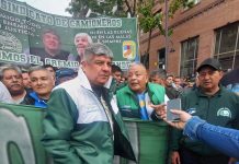 Camioneros presionó en la calle por las indemnizaciones de USD 200 millones, pero no se incluirán en los nuevos pliegos