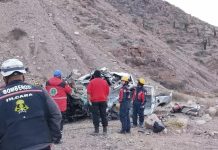 Desbarrancó una camioneta en la ruta que va a las Salinas Grandes de Jujuy y murió un hombre