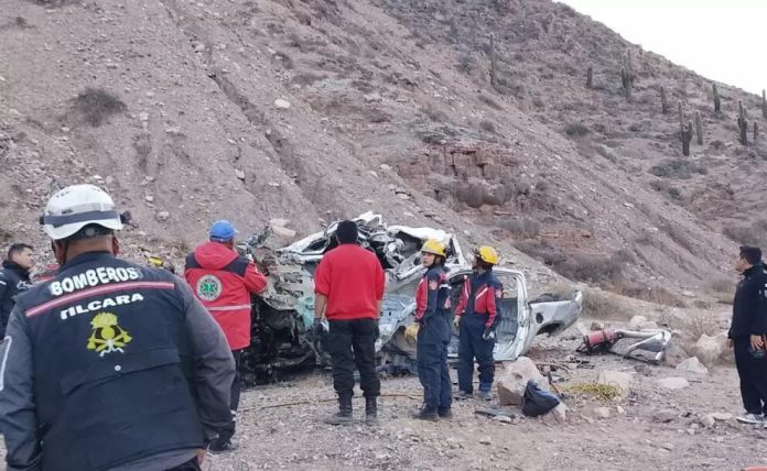 Desbarrancó una camioneta en la ruta que va a las Salinas Grandes de Jujuy y murió un hombre