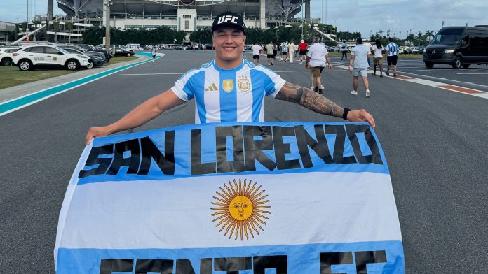 El argentino Francisco Prado tendrá una pelea en UFC buscando cambiarlo todo: “Sé que puedo, soy peligroso”