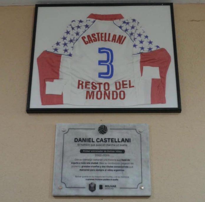 El homenaje de Ciudad Bolívar a Daniel Castellani por su legado en el vóley: “Puso en marcha un sueño”