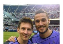 El mensaje de Daniel Osvaldo para Messi desde su internación: “Te voy a extrañar”