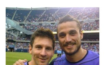 El mensaje de Daniel Osvaldo para Messi desde su internación: “Te voy a extrañar”