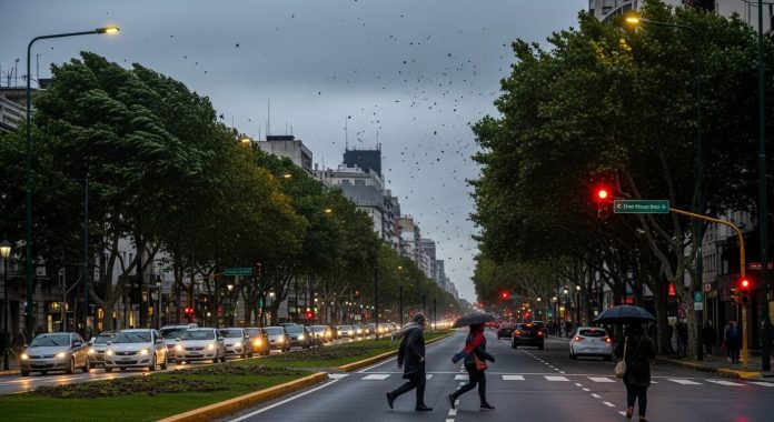 El tiempo seguirá inestable en el AMBA y hay alerta amarilla por tormentas y granizo en 8 provincias