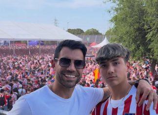 Es hijo de un ex campeón con River Plate, deslumbra en el Atlético de Madrid y marcó un golazo en la Messi Cup