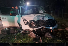 “Estaba medio escabio”: se filmó manejando a 140 km/h, perdió el control y chocó contra un poste