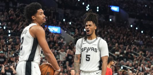 Harper proyectó el futuro de los Spurs junto a Castle y Wembanyama: “Ojalá sean cinco Finales”