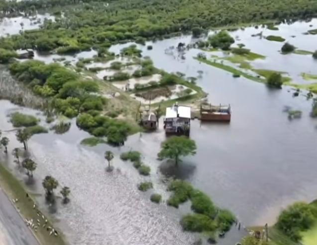 Inundaciones: Chaco sumó casi 1